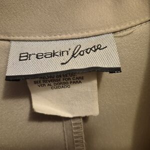 Breakin' Loose Beige Jacket And Pant Set